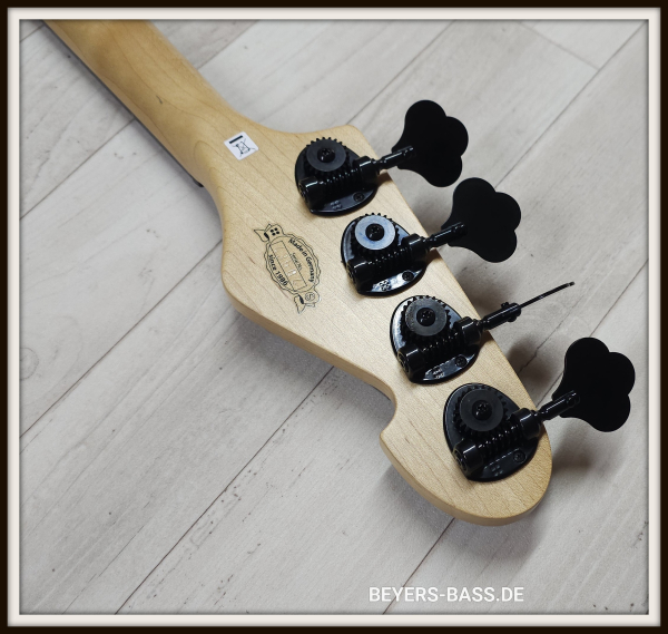 Sandberg California II TT4 Fretless, Open Pore Black, Lefthand